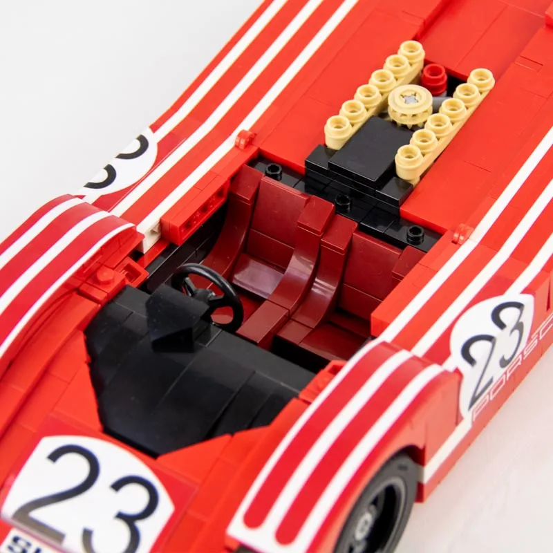 New MOC-94432 917K No.23 Le Mans 1:15 Supercar Racing Car Model Technical Building Block Educational Toys for Boys Birthday Gift