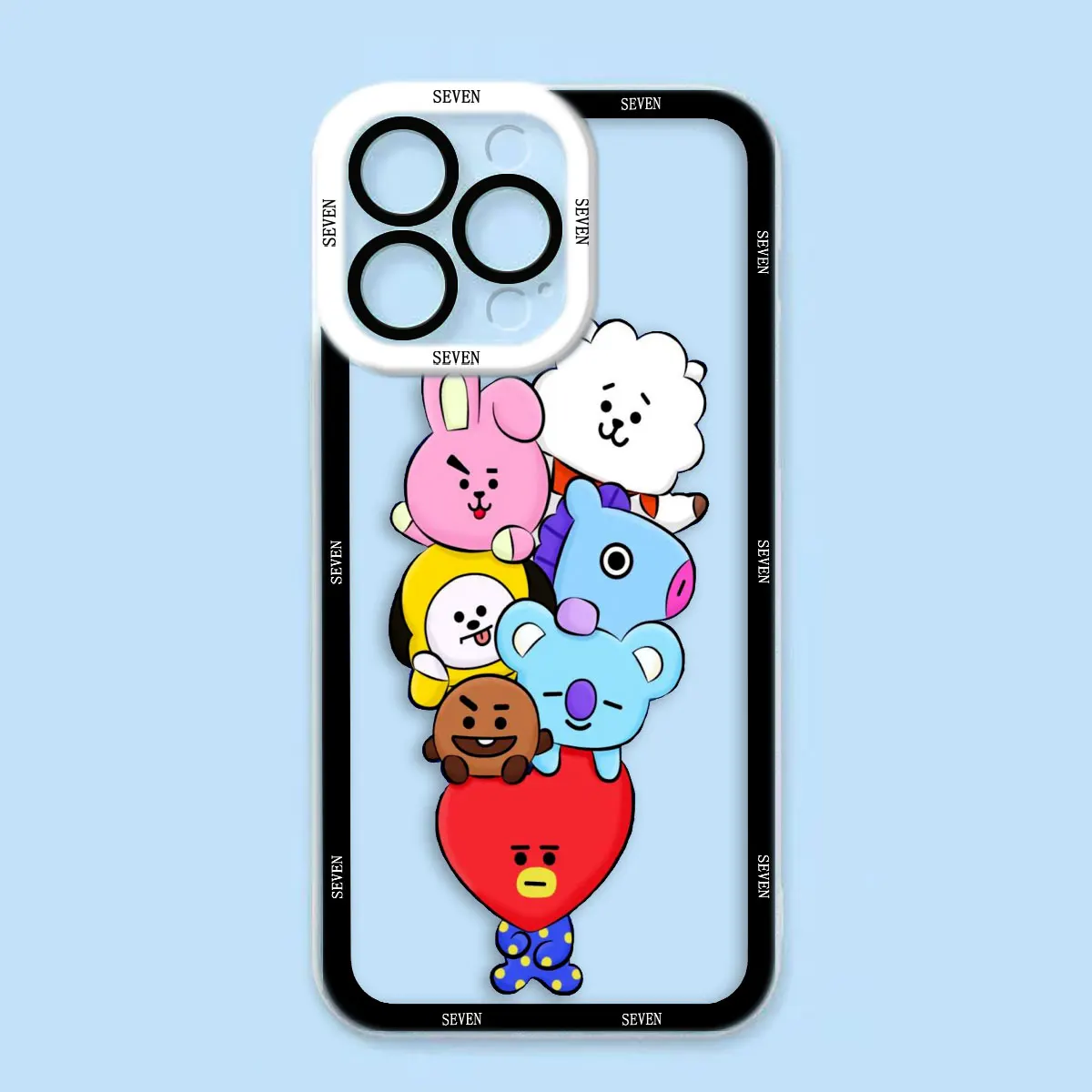 S-Seven Gold J-Jungkook J-Jeon Cover Clear Phone Case For iPhone Apple 17 AIR 16E 16 15 14 12 13 11 Pro Max Plus XR TPU DIY Case view 5