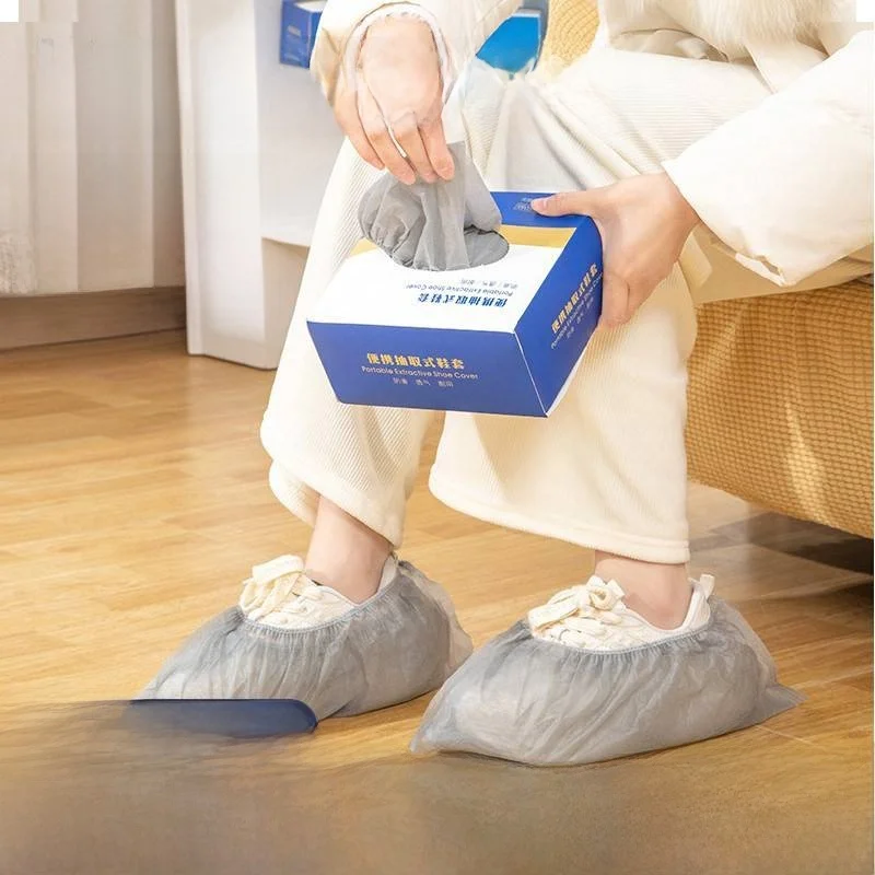 disposable-thickened-non-woven-shoe-covers-indoor-home-use-for-computer-room-anti-slip-wear-resistant-guest-foot-covers