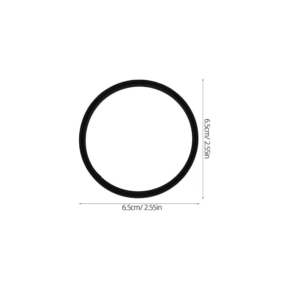 4Pcs Easy Install Silicone Bottle Lid Sealing Ring Reusable Leak Free Gasket for Water Bottle Tumbler Cup Insulated Container