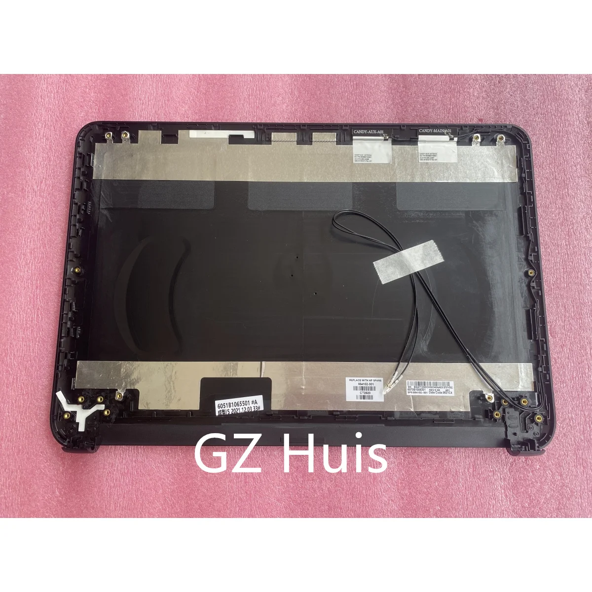 

Новый оригинальный чехол для HP TPN-I124 340 346 348 G3 G4 с ЖК-дисплеем, задняя крышка, чехол 854102-001, серебристый