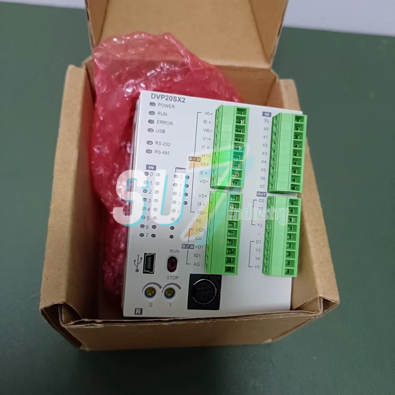 DVP20SX211R   DVP20SX211T    PLC Module      New original