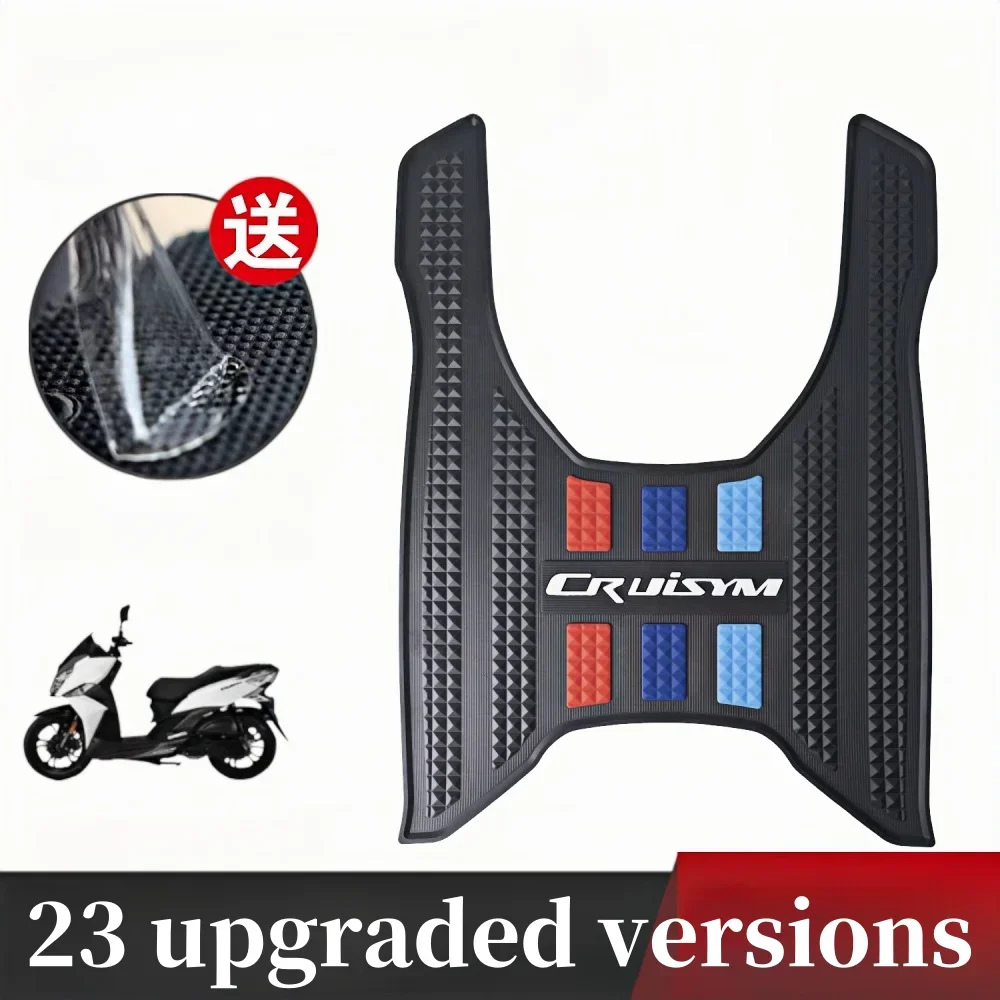 สําหรับSym Jet 14 Evo 125 150 200 การปรับเปลี่ยนรถจักรยานยนต์อุปกรณ์เสริมหนาเท้าแผ่นเหยียบSym Jet 14 Evo 125 150 200