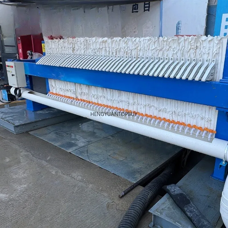 Customized Heavy Semi-Automatic Electric Hydraulic Filter Press Machine Industrial Filtration Equipment