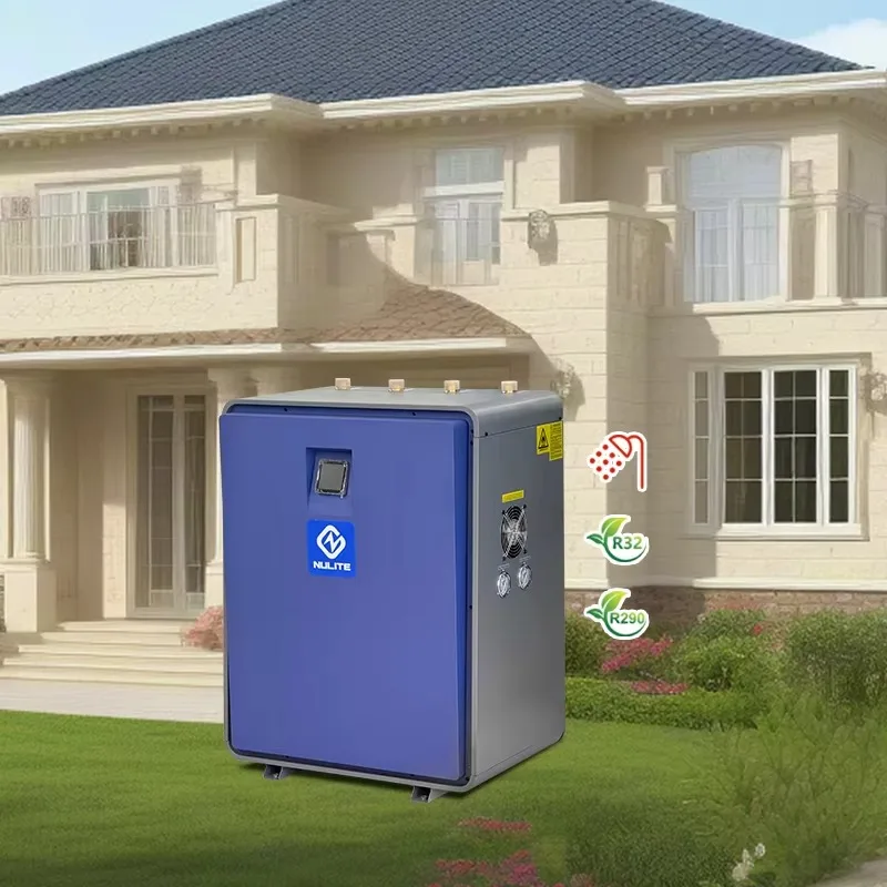 

R290 Geothermal Inverter Water to Water Heat Pump 12kw Ground Source Heat Pumps for House Heating