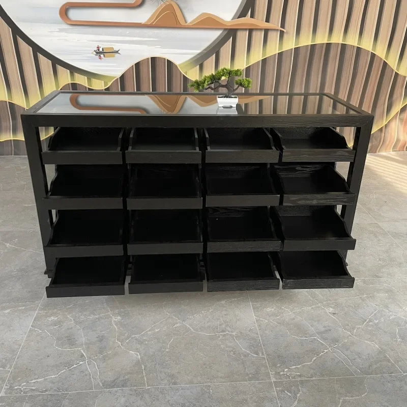 Island display cabinet, women's clothing display cabinet, women's clothing store,jewelry, glass assembly display