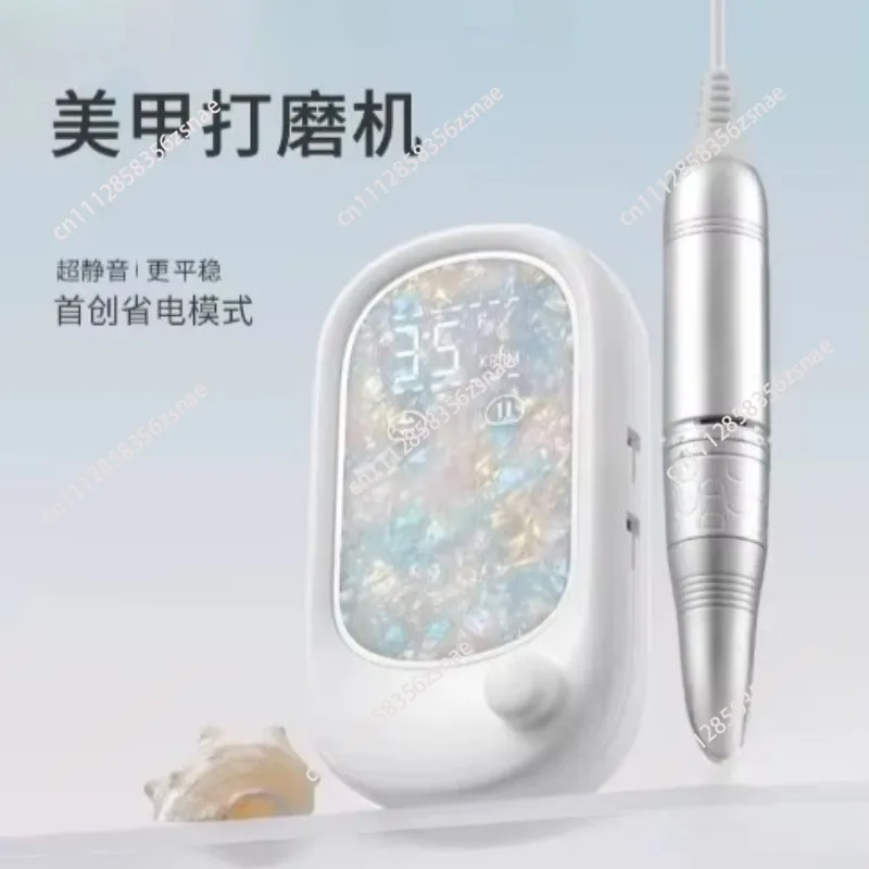 Professional electric storage pen type front exfoliation and nail sander for nail salons