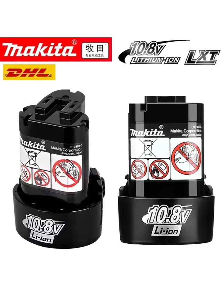 2025 100% original Makita 10.8v BL1013 BL1020 BL1030, DF030D Makita 10.8v/12V chargeur, outil de remplacement 10.8v MakitabatteryBL1030