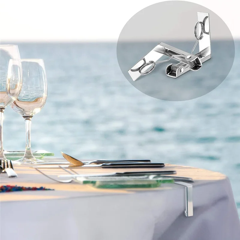RALCA-Tablecloth Clips Thickened High Elasticity Cover Clamps For Home, Restaurants, Picnic