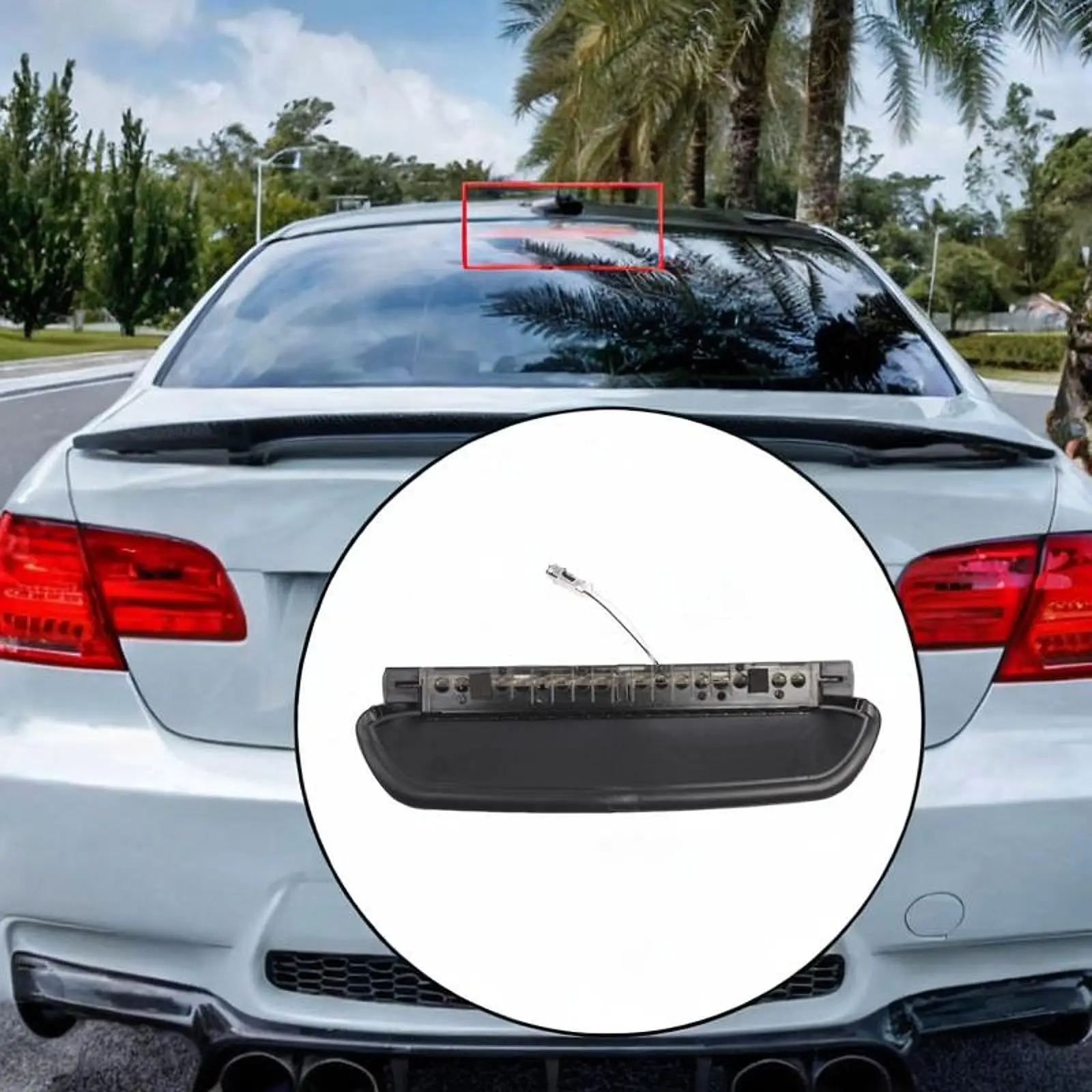 

Car High Brake Light 63257174630 Third Brake Light for BMW Three Series