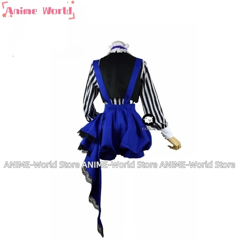 《Custom size》Anime Kuroshitsuji Book of Circus ciel phantomhive Cosplay Costume