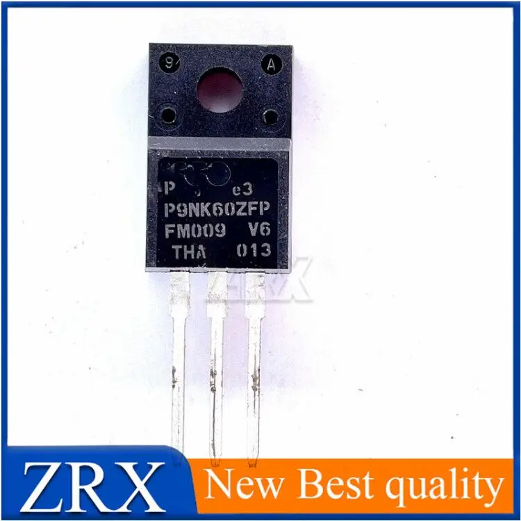 5 Teile/los Neue original P9NK60ZFP MOS-transistor STP9NK60ZFP 9A600V FET TO-220F Auf Lager