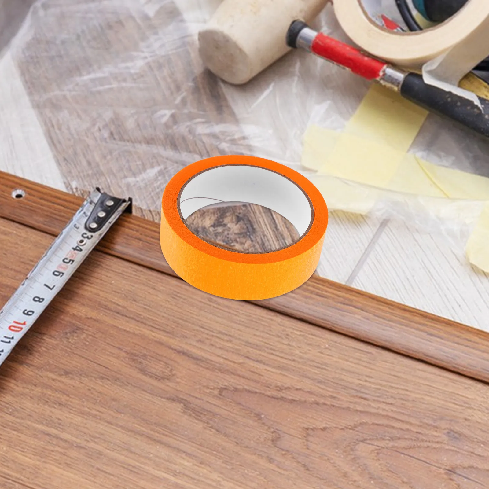4 Rolls Wall Decoration Painters Tape Precision Edge Easy Removal for DIY Crafts Paint Finishing Drafting Masking Tape
