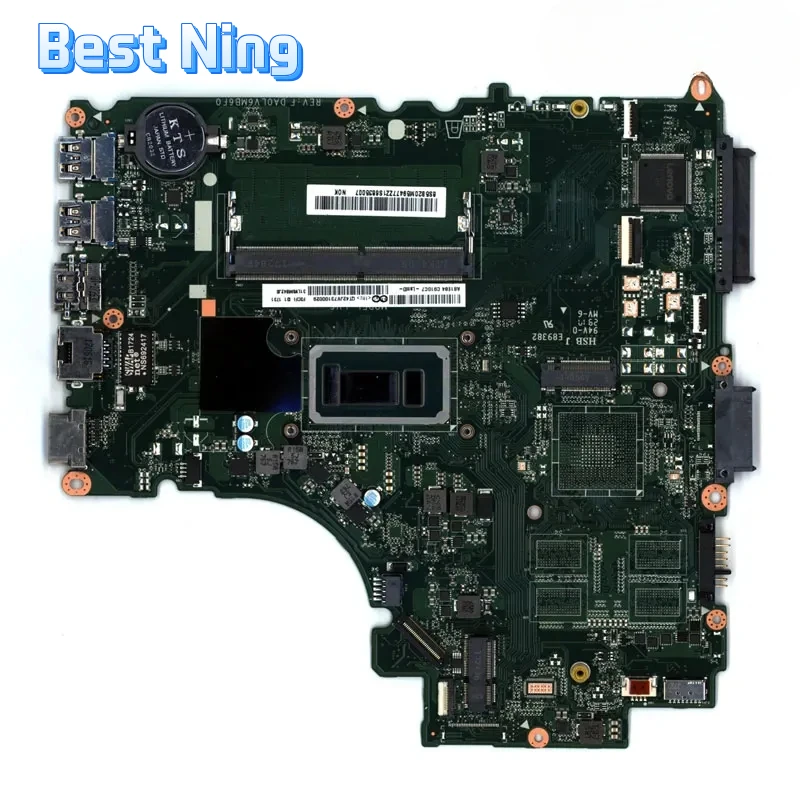 

For Lenovo V310-14ISK Laptop Motherboard DA0LV6MB6F0 Mainboard with CPU I3-6006U 4G RAM UMA 100% Tested Ok