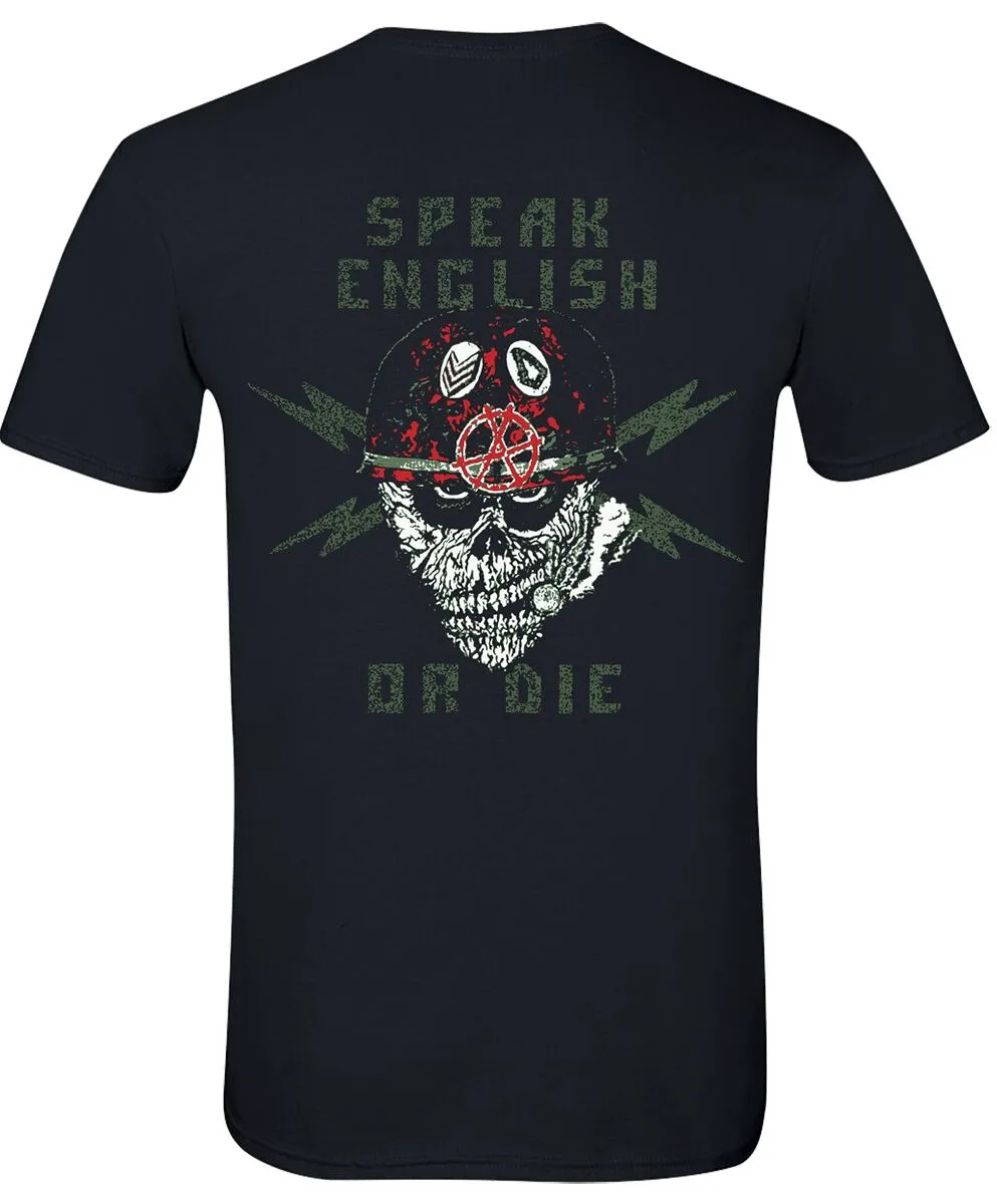 Death Life Will Never Last Tee, Death Metal T-Shirt mit rotem Logo und Totenkopf-Print auf der Rückseite, Death Band Fan Merch – Detail 6