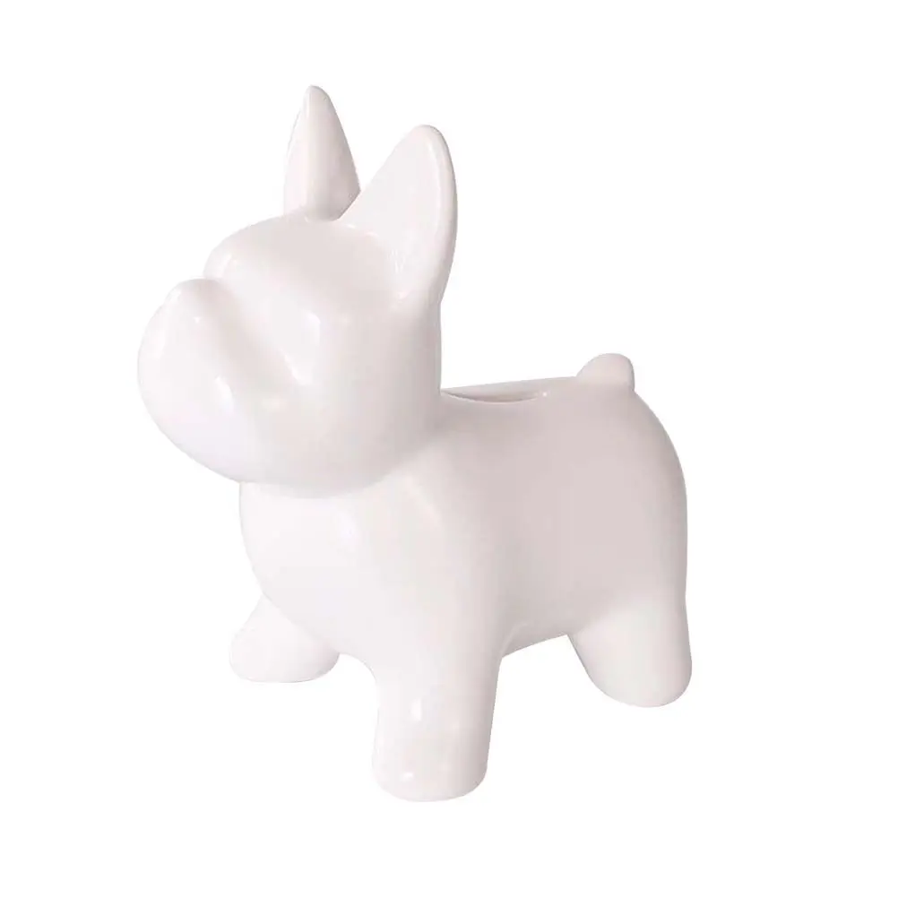

Керамическая копилка в виде собаки, 1 шт., уникальная копилка для монет, для мотивации к накоплению, декоративное украшение для дома, офиса, рабочего стола