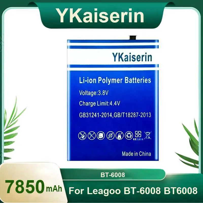 

Для аккумулятора мобильного телефона Leagoo BT-6008 7850 мАч с удлиненной производительностью