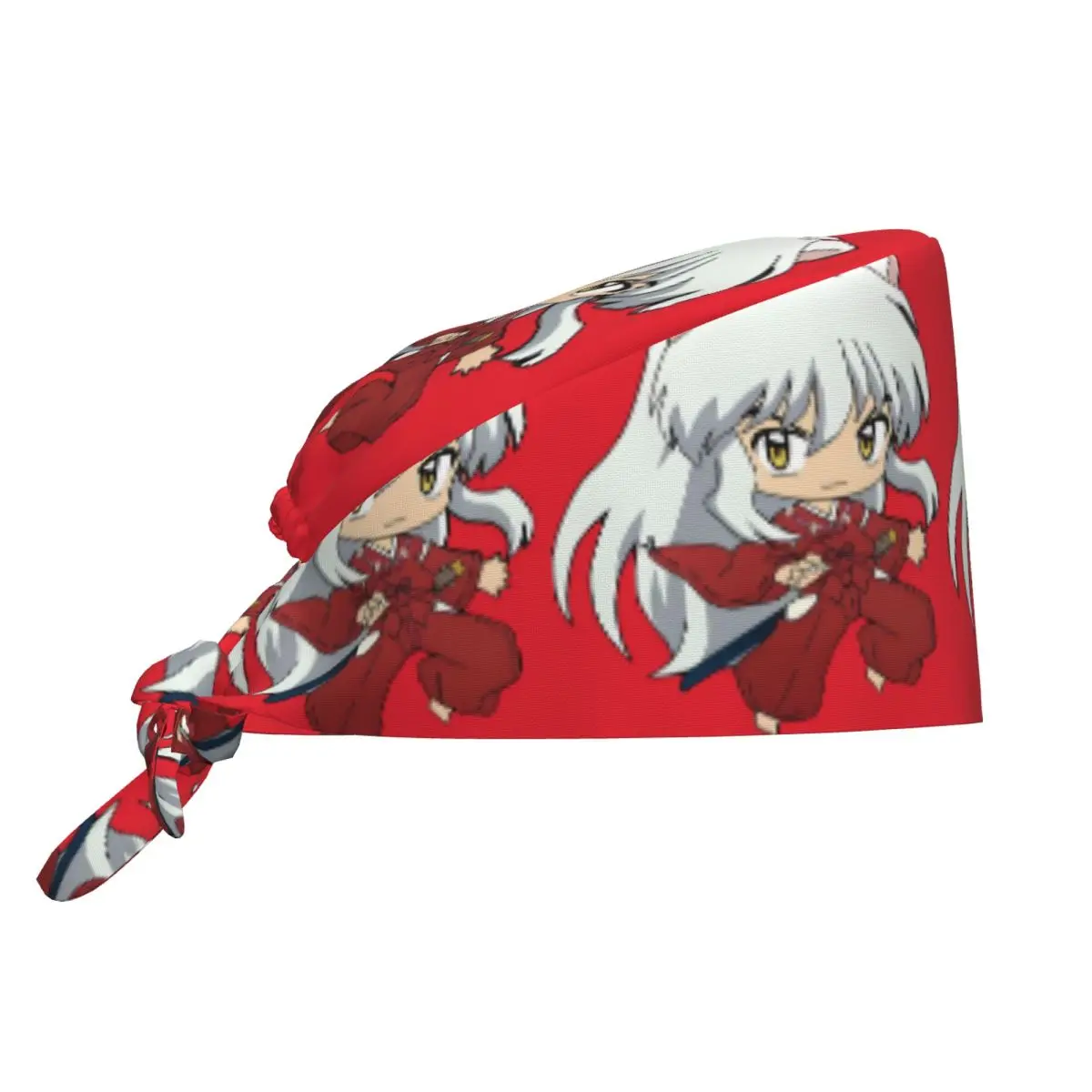 

Custom Adjustable I-Inuyashaes Animes Classic Working Hat Women Men Surgical Hat Scrub Nursing Doctor Surgeon Cap for Nurse