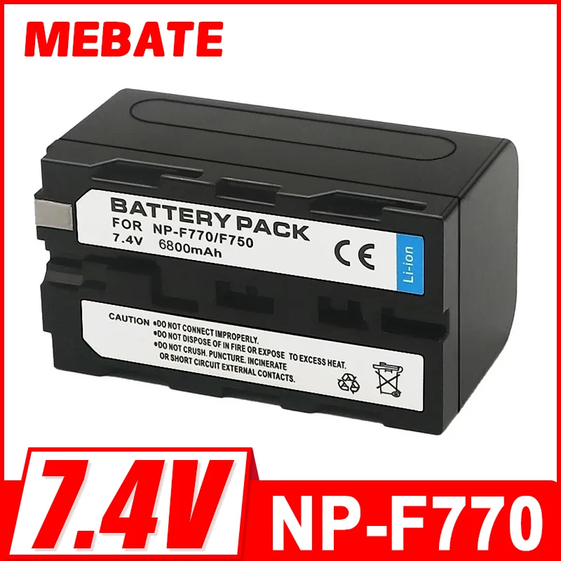 6800Mah NP-F770 Np … - image