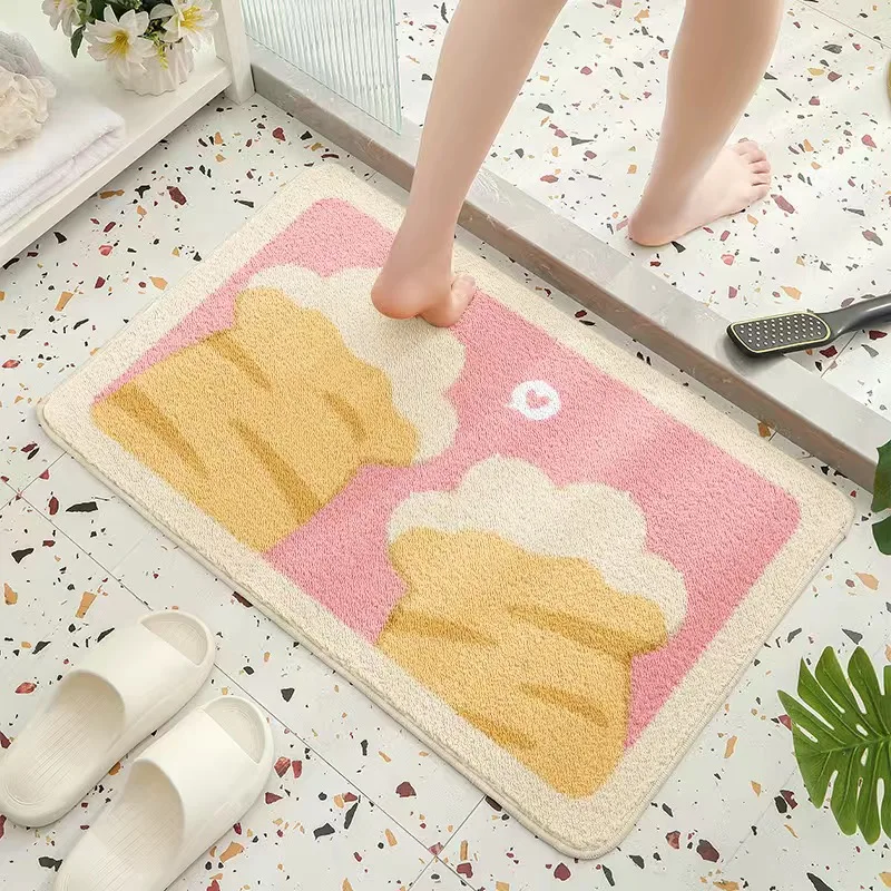 

Bathroom floor mat, bedroom carpet, home floor mat, door mat, entrance toilet door mat, bathroom absorbent floor mat