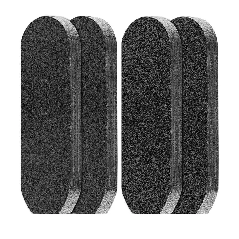 

Стержни для пилочек для педикюра ABUP, 80 шт., стержни для пилочек для ног из нержавеющей стали, зернистость 180 и зернистость 120, сменные подушечки, грубый тонкий