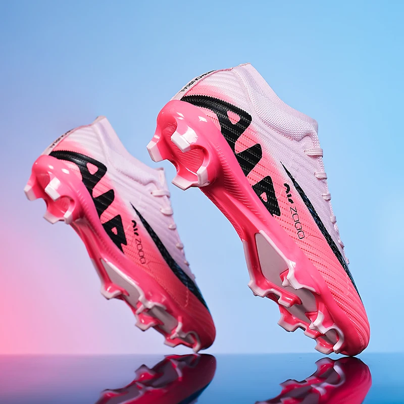 Professional Men Football Field Boots Sneaker Fast Football Shoes Indoor Soccer Shoes Society Cleats TF/FG High Quality  Unisex