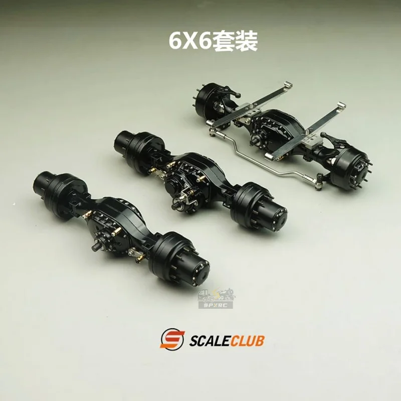 1/14 Wheel Side Reducer Differential Lock Central Power Axle For Tamiya  Lesu Scania Man Actros Volvo