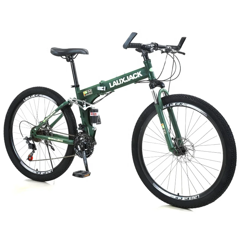 Factory Price Folding Mountain Bike Chinese Cycle 21 Speed Disc Brake 26 Inch MTB Bike For Adults