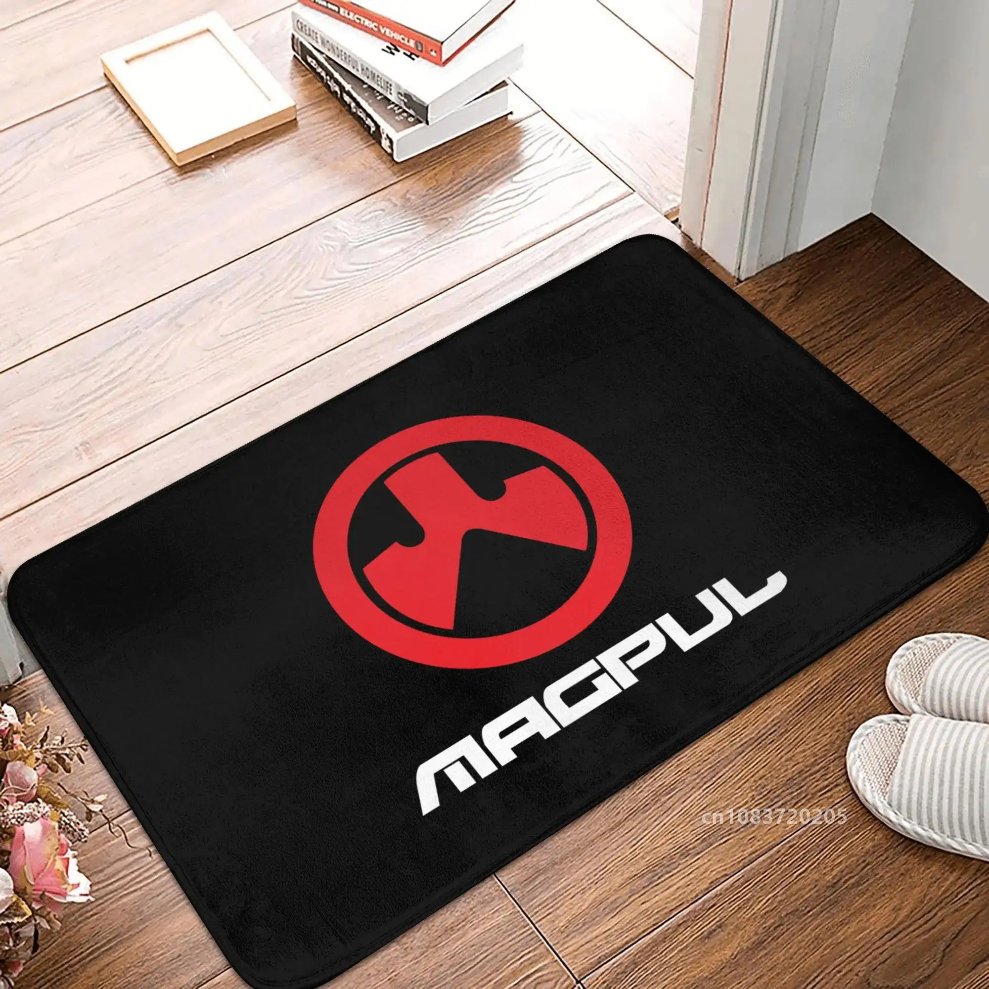 Magpul armas de fuego Logo pistola Pmags Rifles felpudo alfombra de entrada hogar resistir la suciedad flotadores antideslizante alfombra de baño
