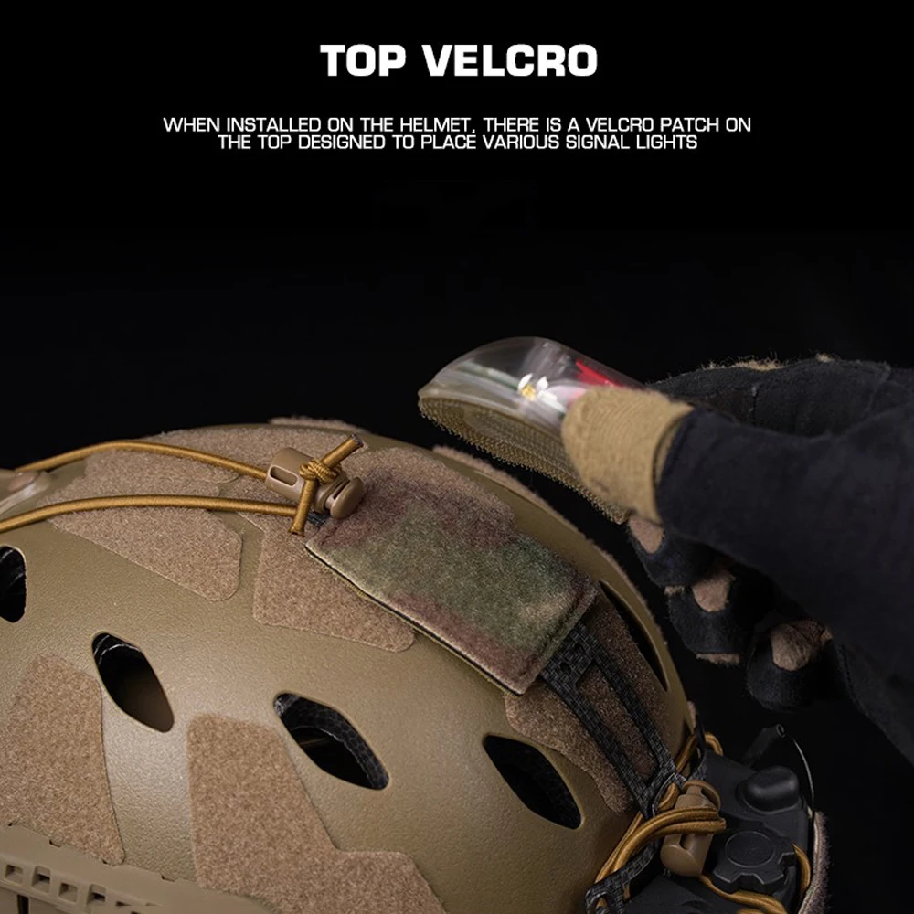 Caja de batería táctica PVS31 NVG, bolsa de almacenamiento estilo Ferro, sistema de retención de casco Airsoft rápido, caja de batería ajustable, equipo de transporte