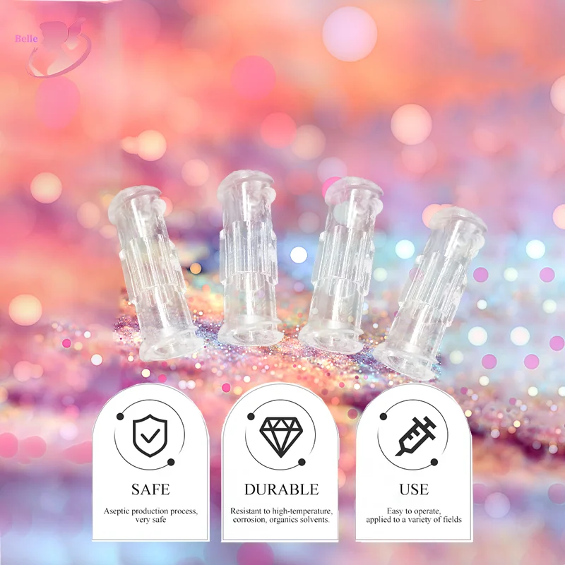 

Sterile Luer Syringe Connector Leak Proof Double Helix Luer Lock Adapter PP Plastic 10-1000PCS Medical Transparent Coupler