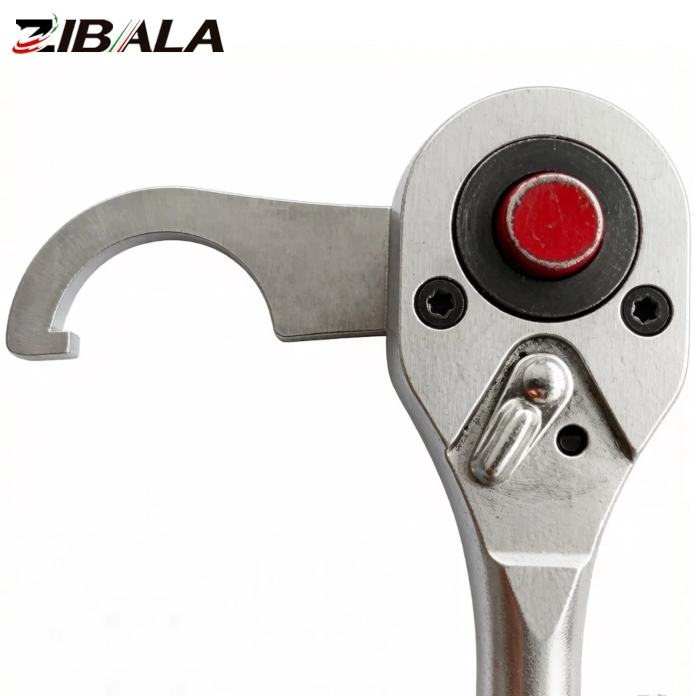 

FOR Suzuki SV650 GSXS 1000F TL1000R VTX1300 C-Spanner Steering Stem Adjustment Tool FOR Yamaha XV750SE XV535 FZR600 YZF R6 RD350