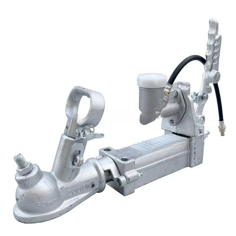 

Hot-selling 50mm Trailer Coupler With Brake Trailer Oil Pump Hitch Coupling Impact Brake Connector Kit Oil Brake Coupler