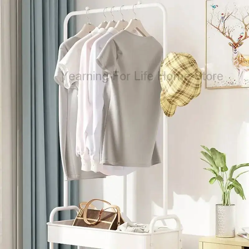 

Space Modern Saver Luxury Coat Design Rack Single Shoe Rack Entrance Hallway Clothes Shelves Bedroom Manteau Bedroom Closets