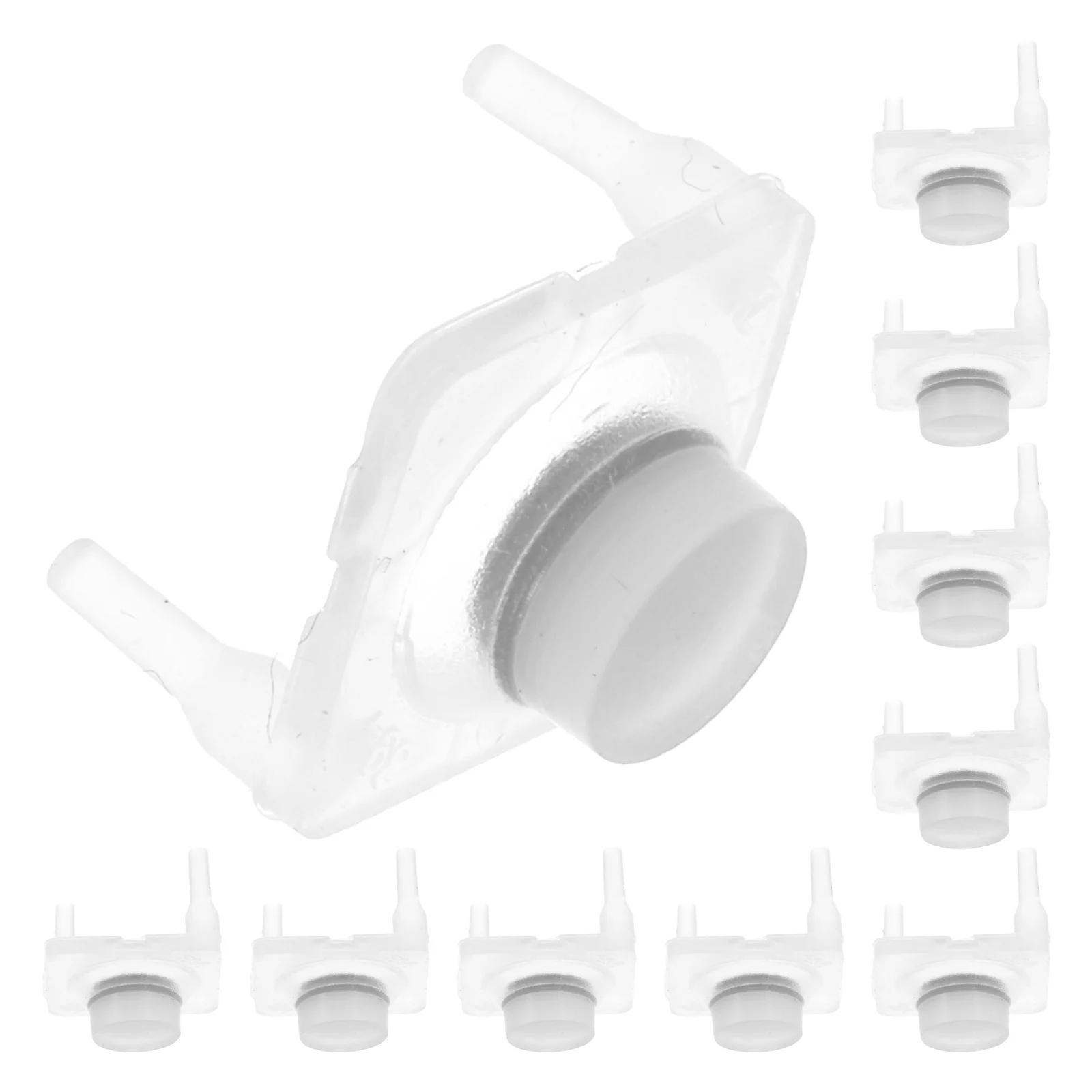 

40Pcs Silicone Push Button Switch Replacement Internal Rebound Flat Keys for Digital Door Lock Mahjong Machine Rice Cooker