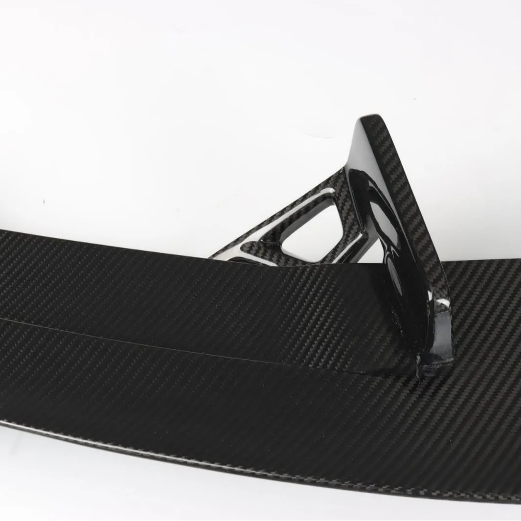 Suitable for Audi R8 TTRS carbon fiber hollow tail modified spor fixed wind wing sedan universal spoiler