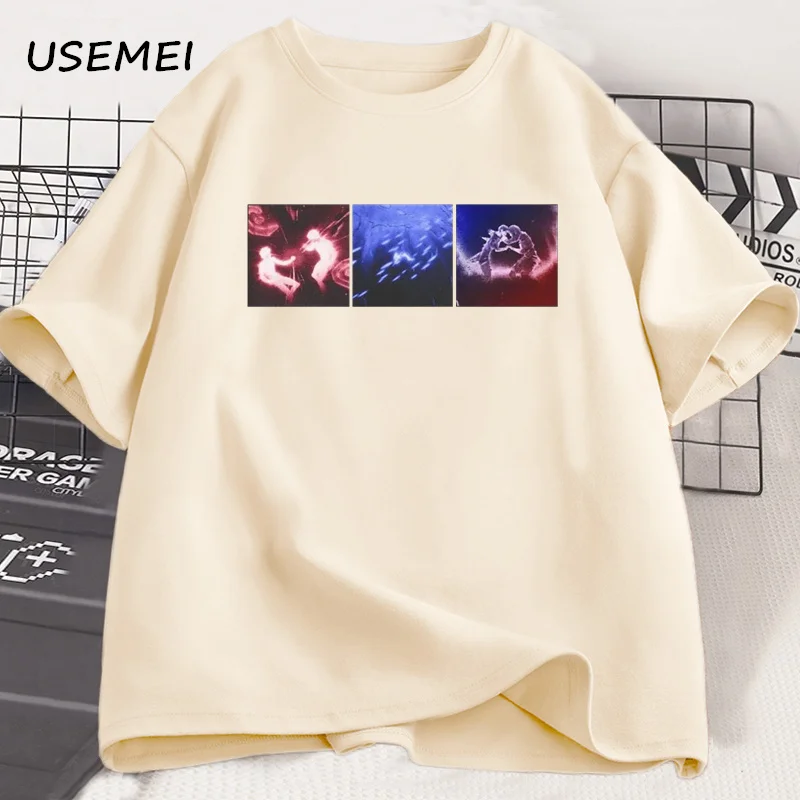 Jayvik T-Shirt for Women Men Cotton Short Sleeve Jayce X Viktor Arcane T Shirt Casual Round Neck Graphic Tees Clothes