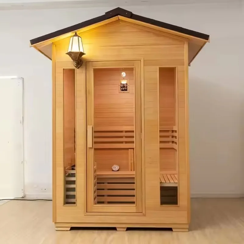 

Steam Sauna Room Portable Infrared Cabin Home Spa Mobile House Indoor Outdoor Relaxation Heating Detox Equipment