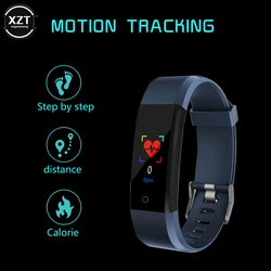 Color Screen Smart Bracelet Heart Rate Running Blood Pressure Health Monitoring Sports Bracelet