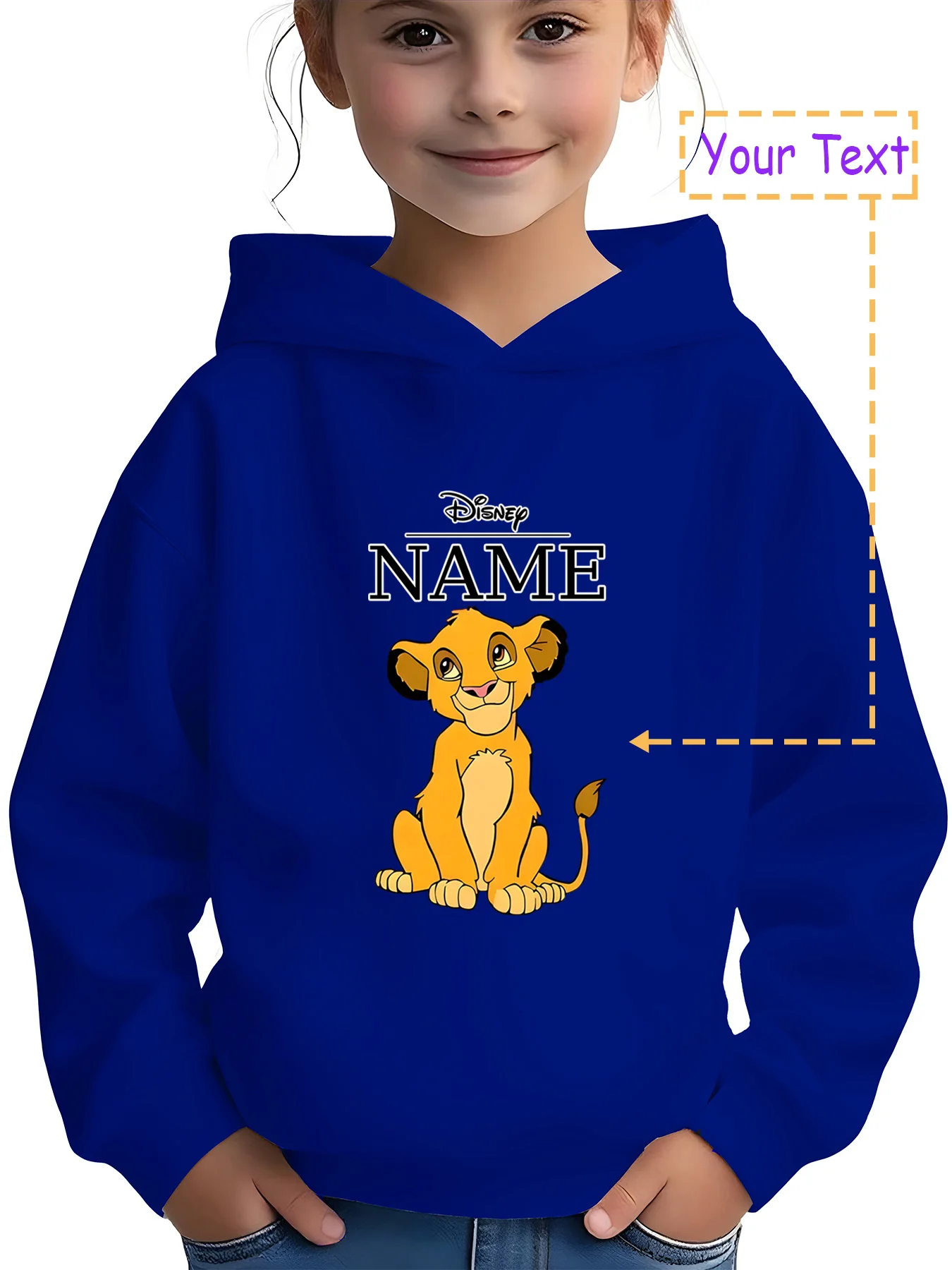 سترة MINISO Disney Stitch Name - طباعة مضحكة على شكل غرزة، حصريًا لمحبي الرسوم المتحركة، مثالية لنزهات نهاية الأسبوع وفصل الاجتماع