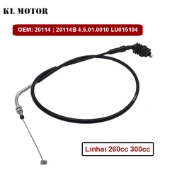 Linhai 260cc throttle cable For Linhai 260 300 ATV UTV Llinhai Code 20114 20114B
