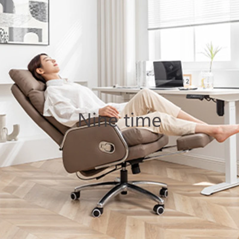 High Back Cushion Office Chairs Ergonomic Dining Girl Study Vanity Computer Chair Cute Dining Sillas De Espera Library Furniture