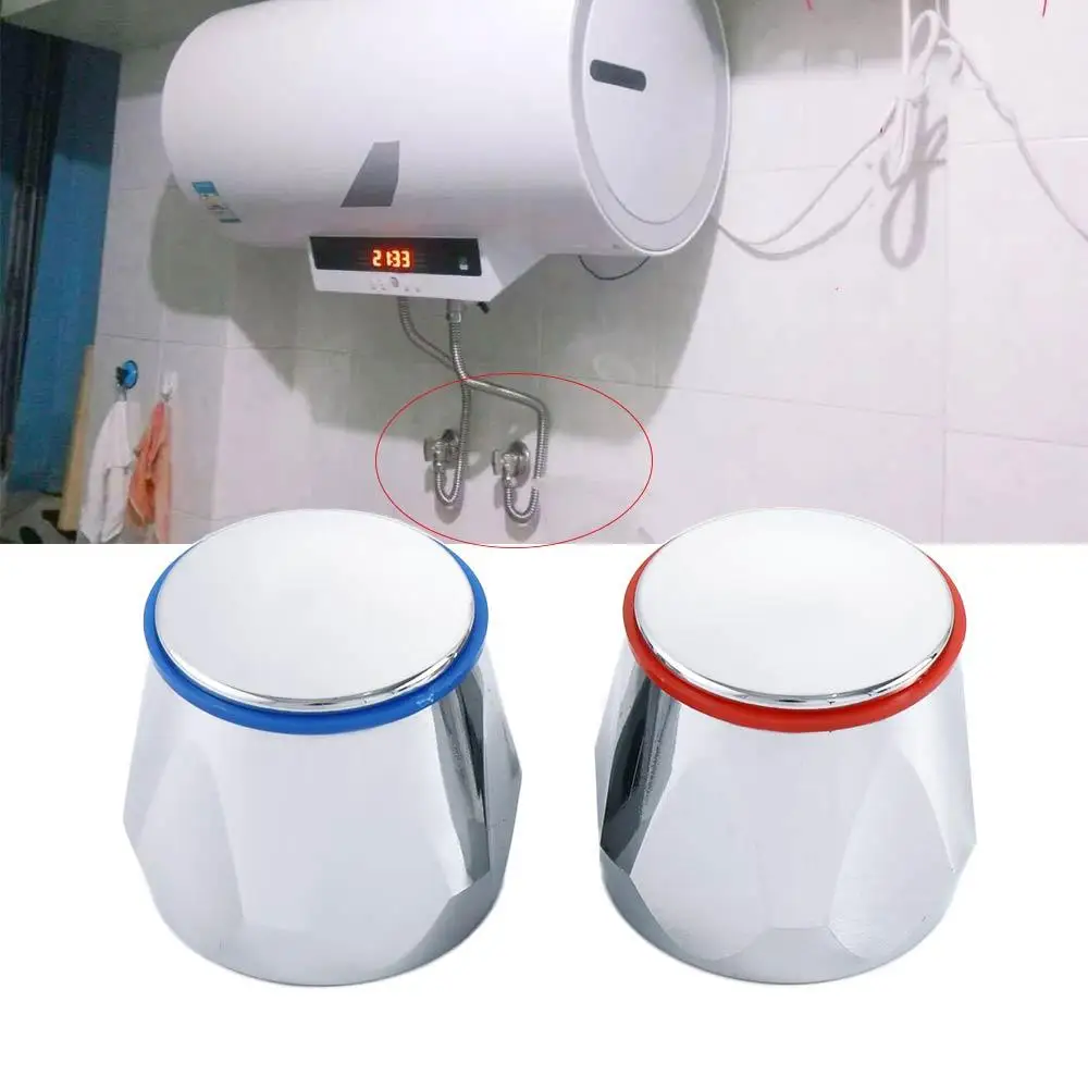 

Kits Red+Blue Knob Sink Kitchen Bathroom Plumbing Sink Faucet Faucet Spray Head Kitchen Accessories Faucet Handle