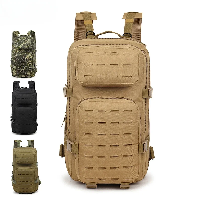 Outdoor Mountaineering Bag Men's Tactical Backpack Attack Bag Military Fan Backpack Camouflage Backpack