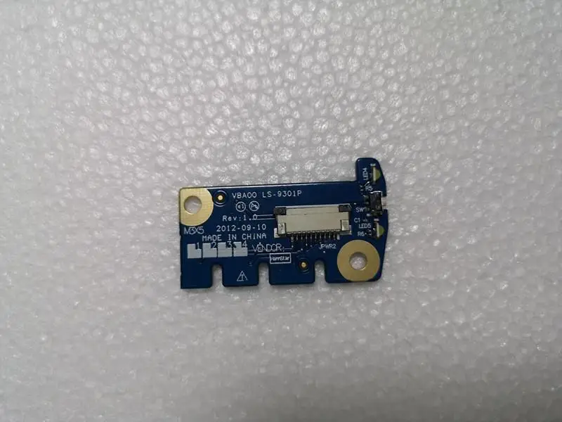 Placa indicadora LED para Lenovo IdeaCentre C540, botón de encendido, LS-9301P