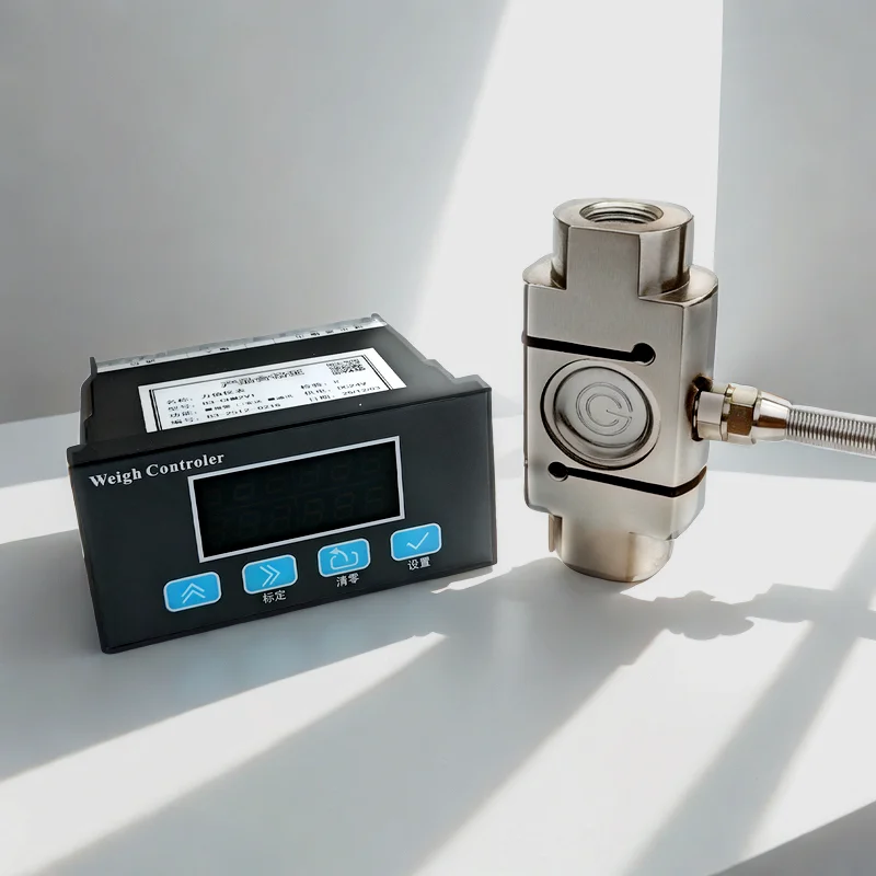 S-Type Column Load Cell & B3 Digital Weighing Indicator Kit Tension Compression Force Sensor Modbus RS485 Relay Alarm Automation