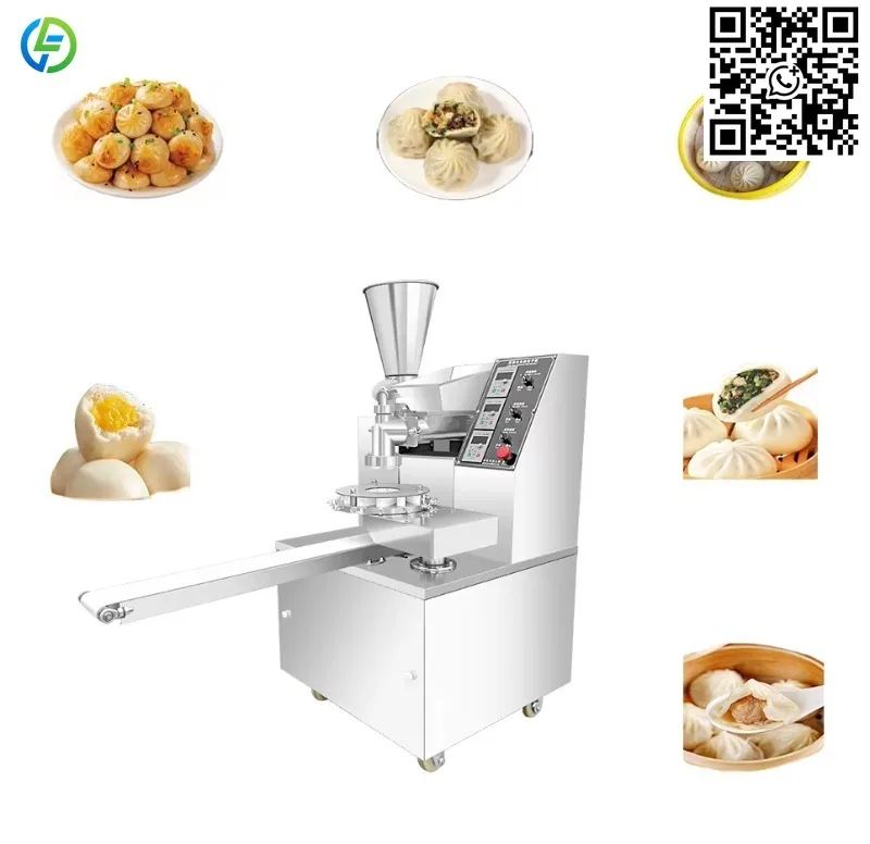 Customized Durable Touch Screen Finished Product Perfect Beautiful Steamed Bun Momo Making Machine