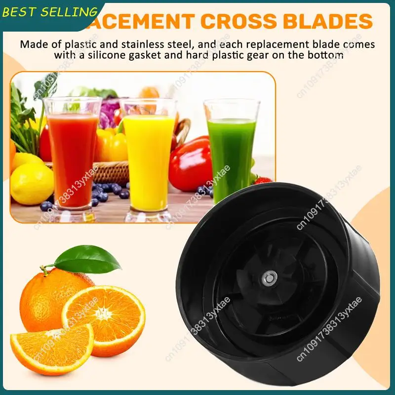 N09R-2 Pack Replacement Cross Blade Parts For Magic 250W Blender, Juicer And Mixer, Blender Replacement Parts MB1001