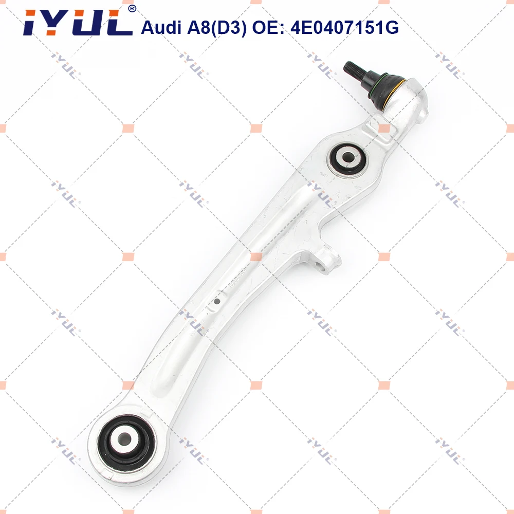 Front Lower Suspension Control Arm Straight For Audi A8 D3 2002-2010 3.0 4WD 4E0407151G,4E0407151L