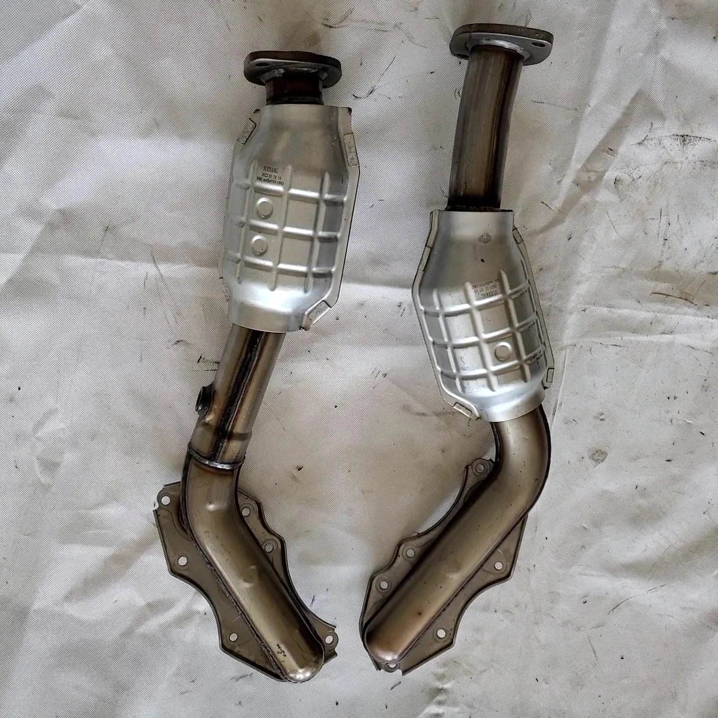 SXLL 2.0 2.5 3.0 Exhaust Manifold Left and Right 1990-2013 Automotive Exhaust Pipe Catalytic Converter Stainless Steel